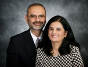 Drs. Neelima and Mukul Parikh, recipients of the 2016 Humanitarian Award